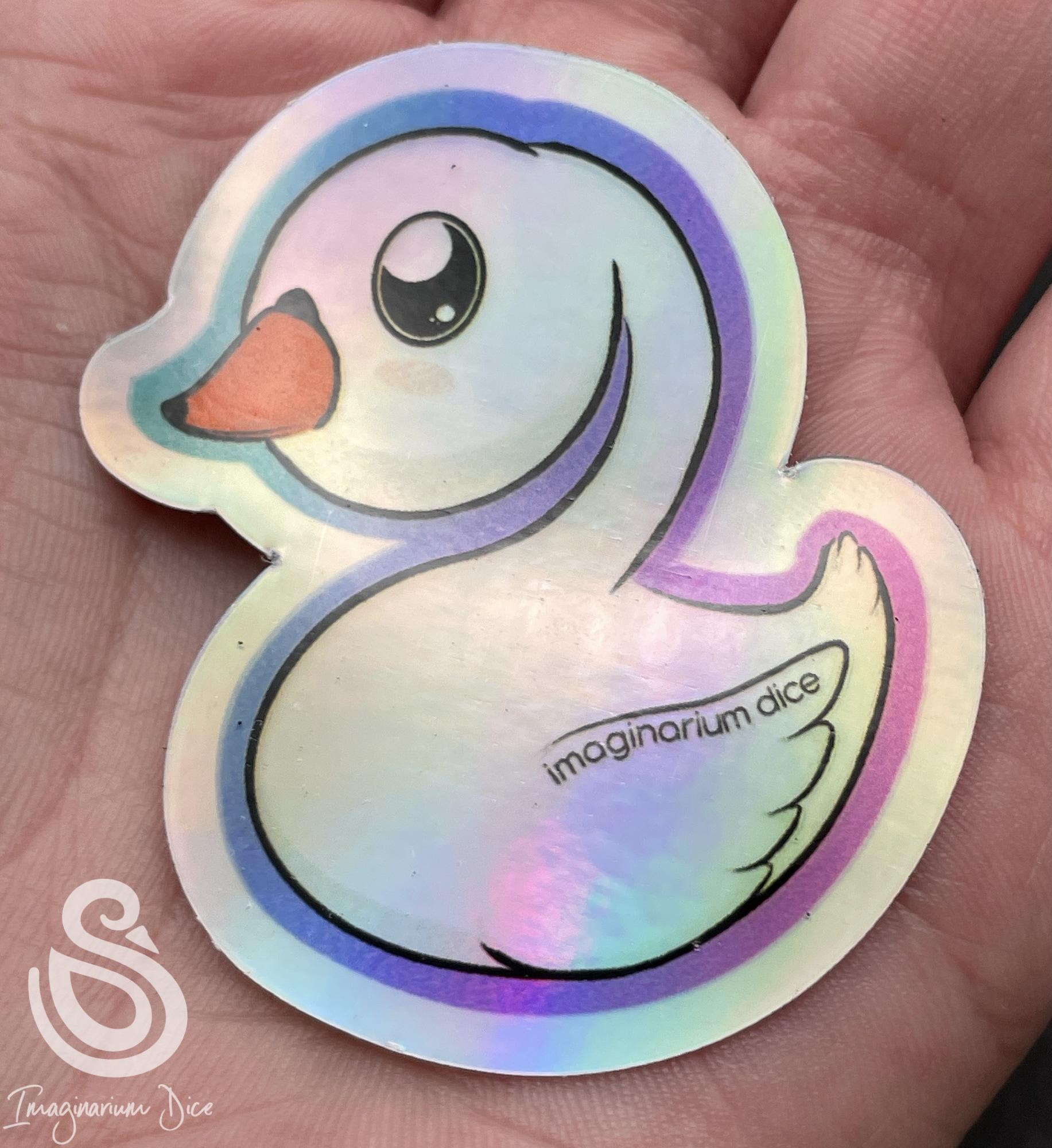 Swanboi Sticker </br> (Holographic) - Image 10