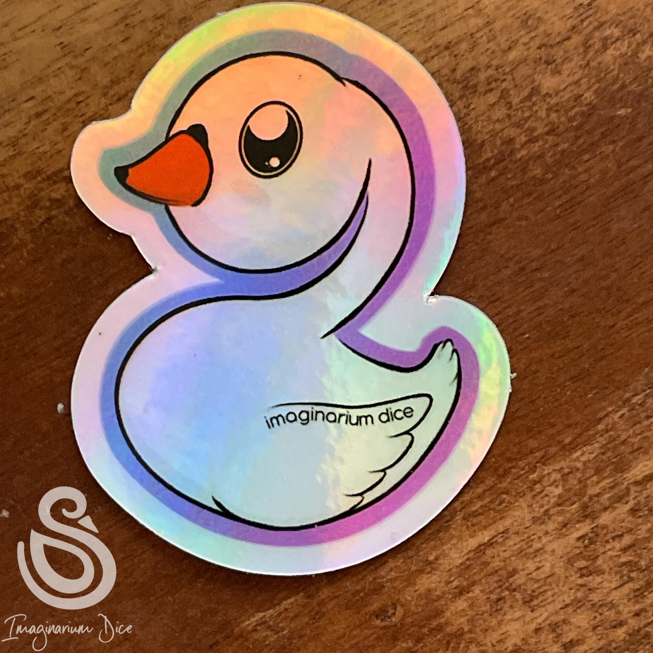 Swanboi Sticker </br> (Holographic) - Image 7