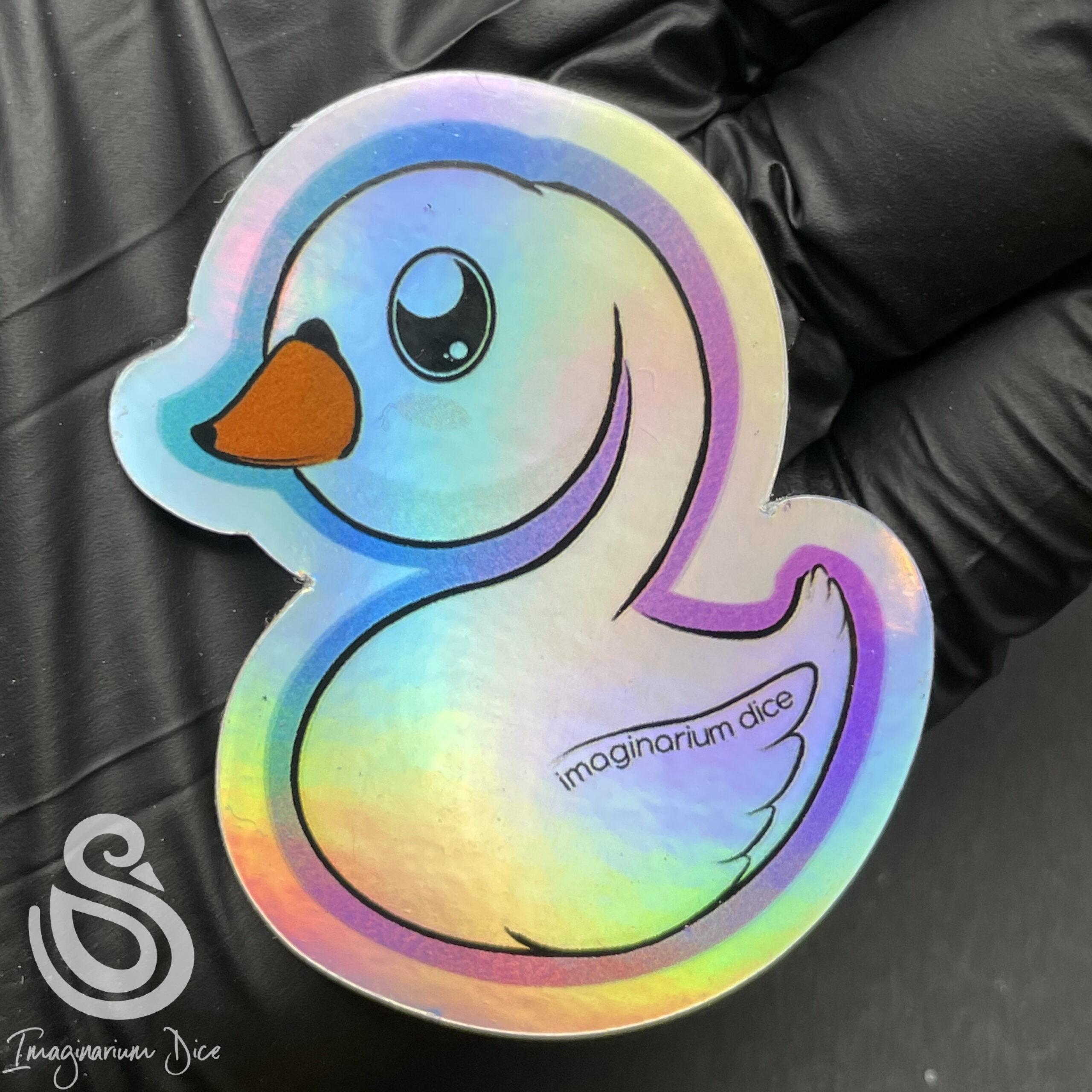Swanboi Sticker </br> (Holographic) - Image 3