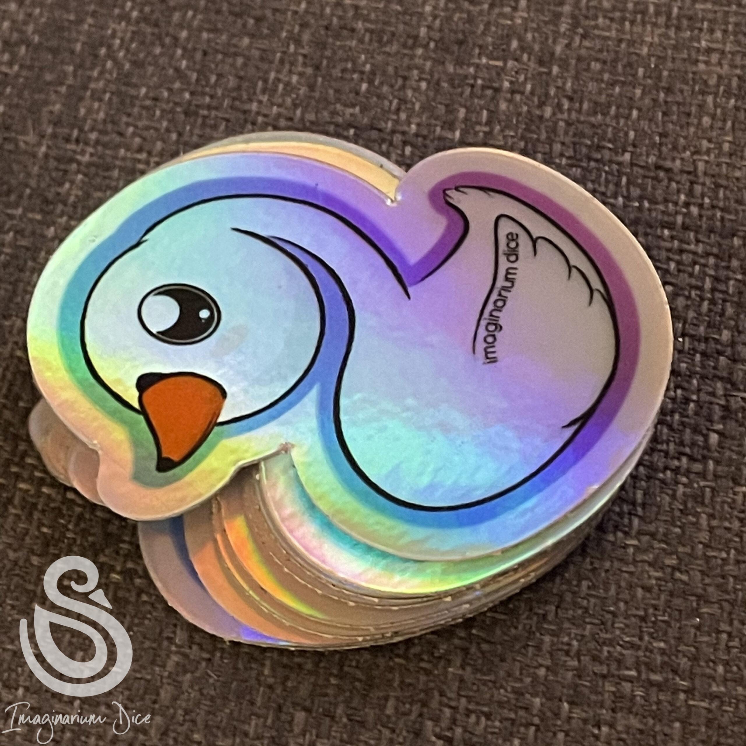 Swanboi Sticker </br> (Holographic) - Image 11