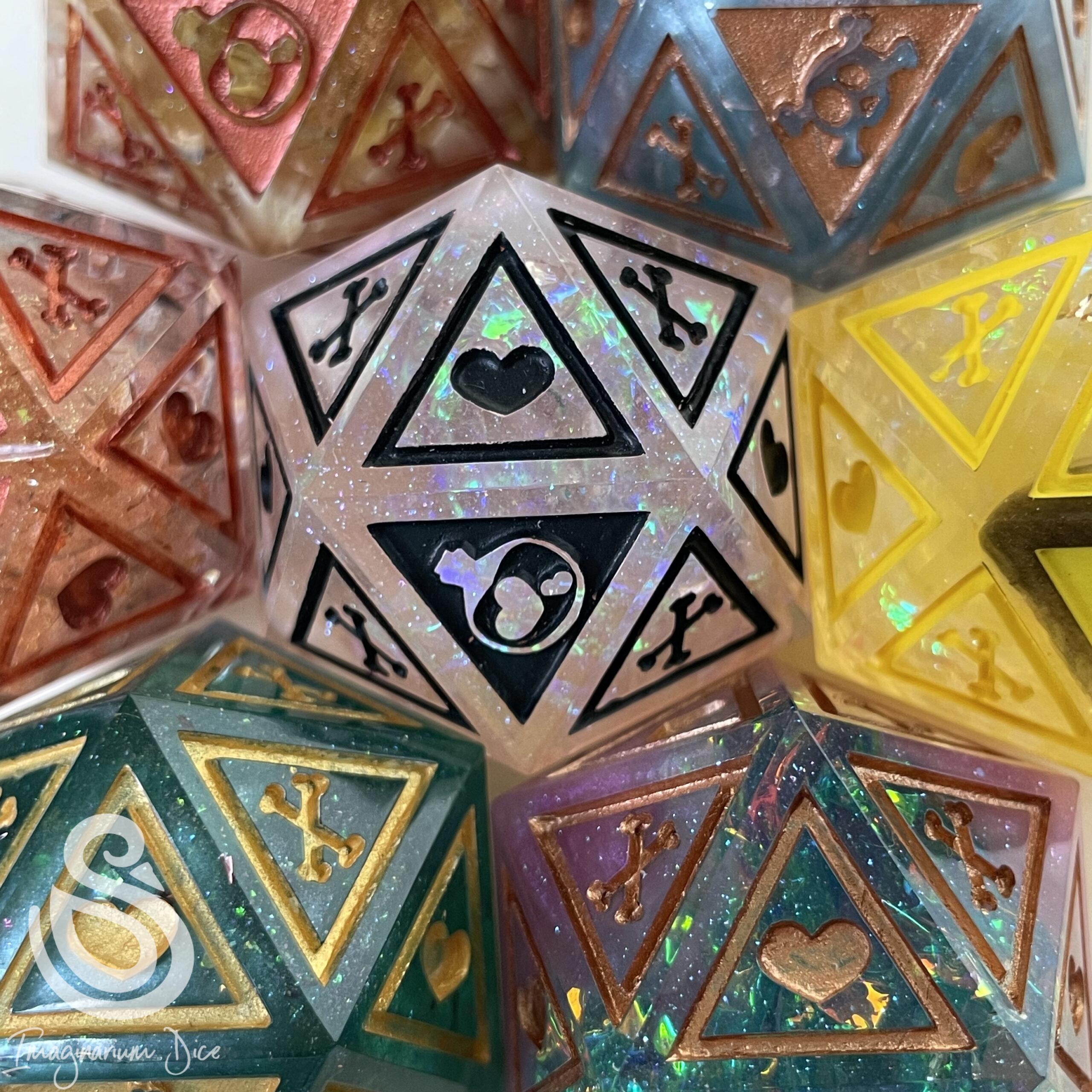 30mm Death Save d20 | Singles (misc. designs)