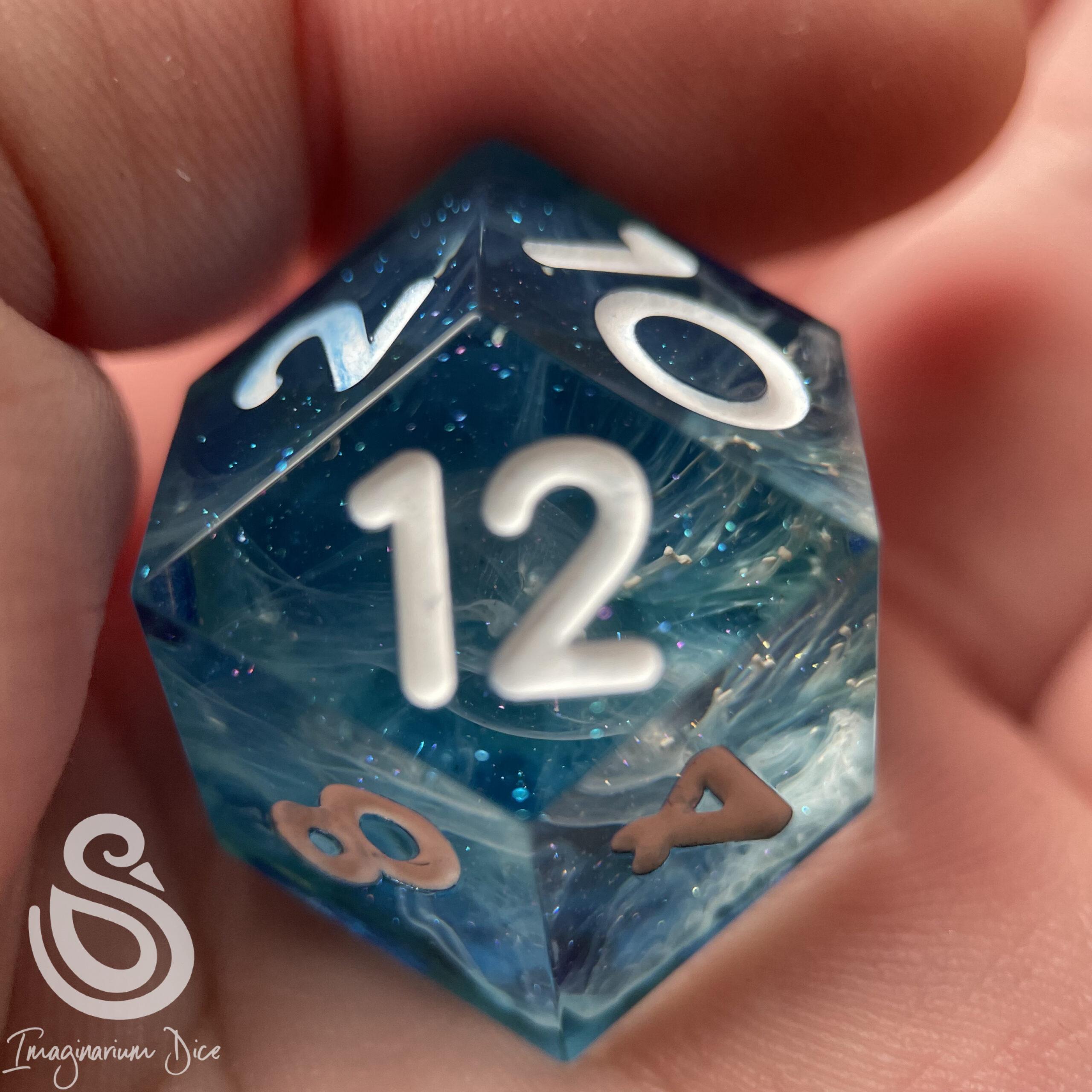 22mm rhombic d12<br/>single (misc. designs) - Image 9